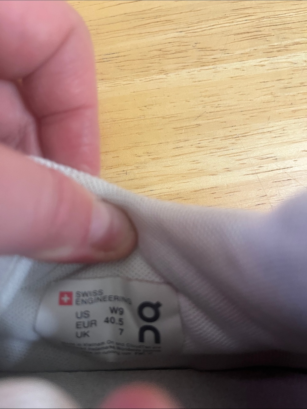 On Running Women’s White Leather Lace-Up Sneakers - Picture 5 of 6